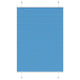 Vidaxx Plissee-Rollo 90x150 cm Stoffbreite 89,4 cm Polyester Blau