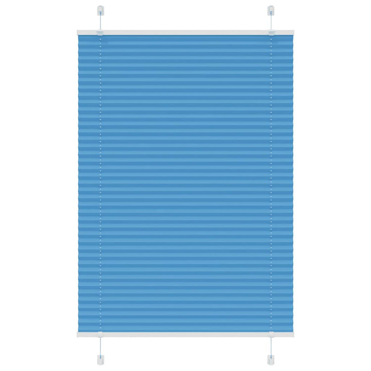 Vidaxx Plissee-Rollo 95x150 cm Stoffbreite 94,4 cm Polyester Blau