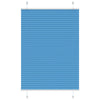 Vidaxx Plissee-Rollo 100x150 cm Stoffbreite 99,4 cm Polyester Blau