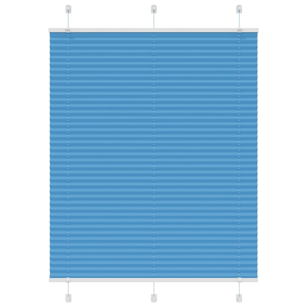Vidaxx Plissee-Rollo 105x150cm Stoffbreite 104,4cm Polyester Blau