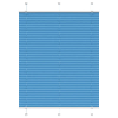 Vidaxx Plissee-Rollo 105x150cm Stoffbreite 104,4cm Polyester Blau