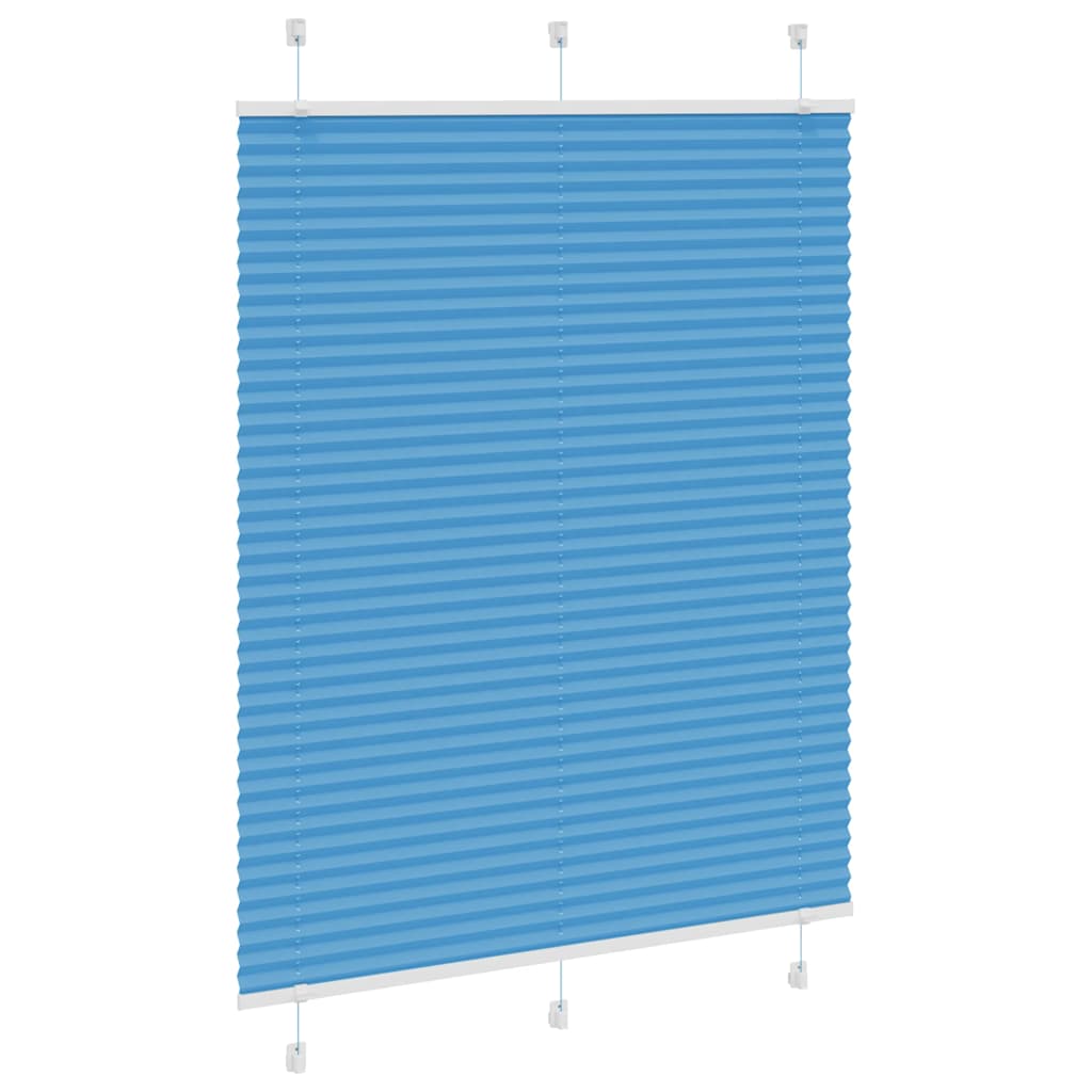 Vidaxx Plissee-Rollo 105x150cm Stoffbreite 104,4cm Polyester Blau