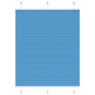 Vidaxx Plissee-Rollo 110x150cm Stoffbreite 109,4cm Polyester Blau