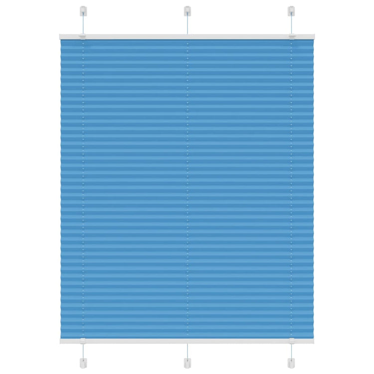Vidaxx Plissee-Rollo 110x150cm Stoffbreite 109,4cm Polyester Blau