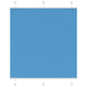 Vidaxx pleated roller blind 120x150cm fabric width 119.4cm polyester blue