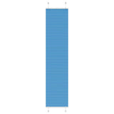 Vidaxx Plissee-Rollo 40x200 cm Stoffbreite 39,4 cm Polyester Blau - afbeelding 2