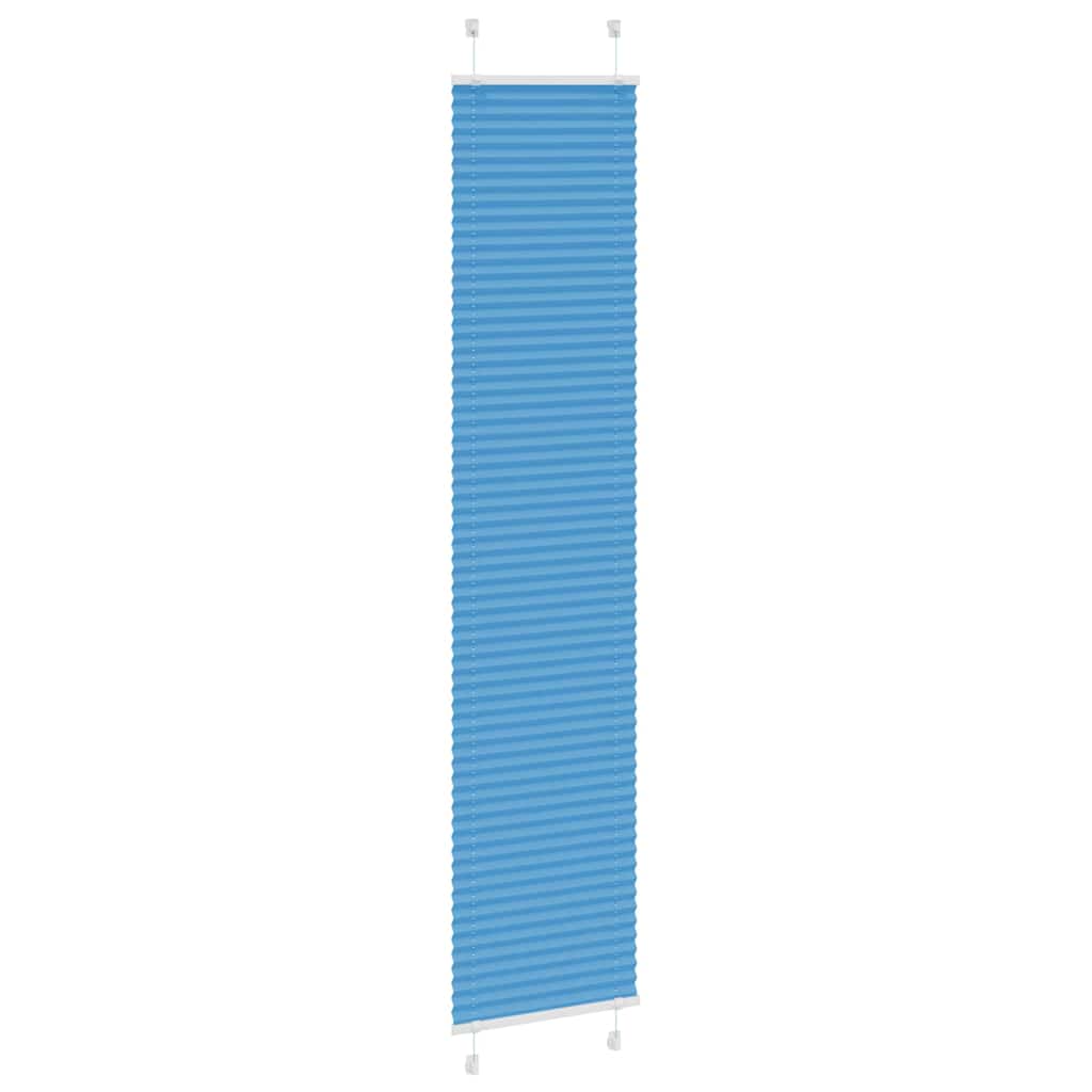 Vidaxx Plissee-Rollo 40x200 cm Stoffbreite 39,4 cm Polyester Blau