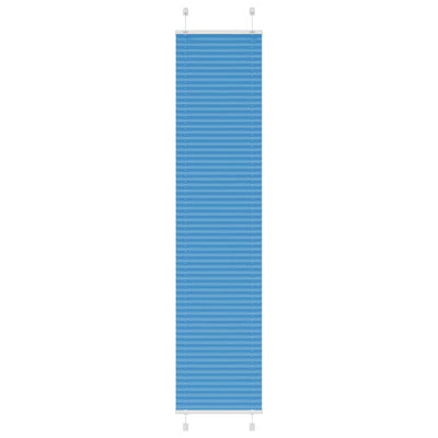 Vidaxx Plissee-Rollo 50x200 cm Stoffbreite 49,4 cm Polyester Blau