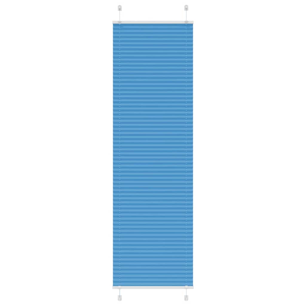 Vidaxx Plissee-Rollo 60x200 cm Stoffbreite 59,4 cm Polyester Blau