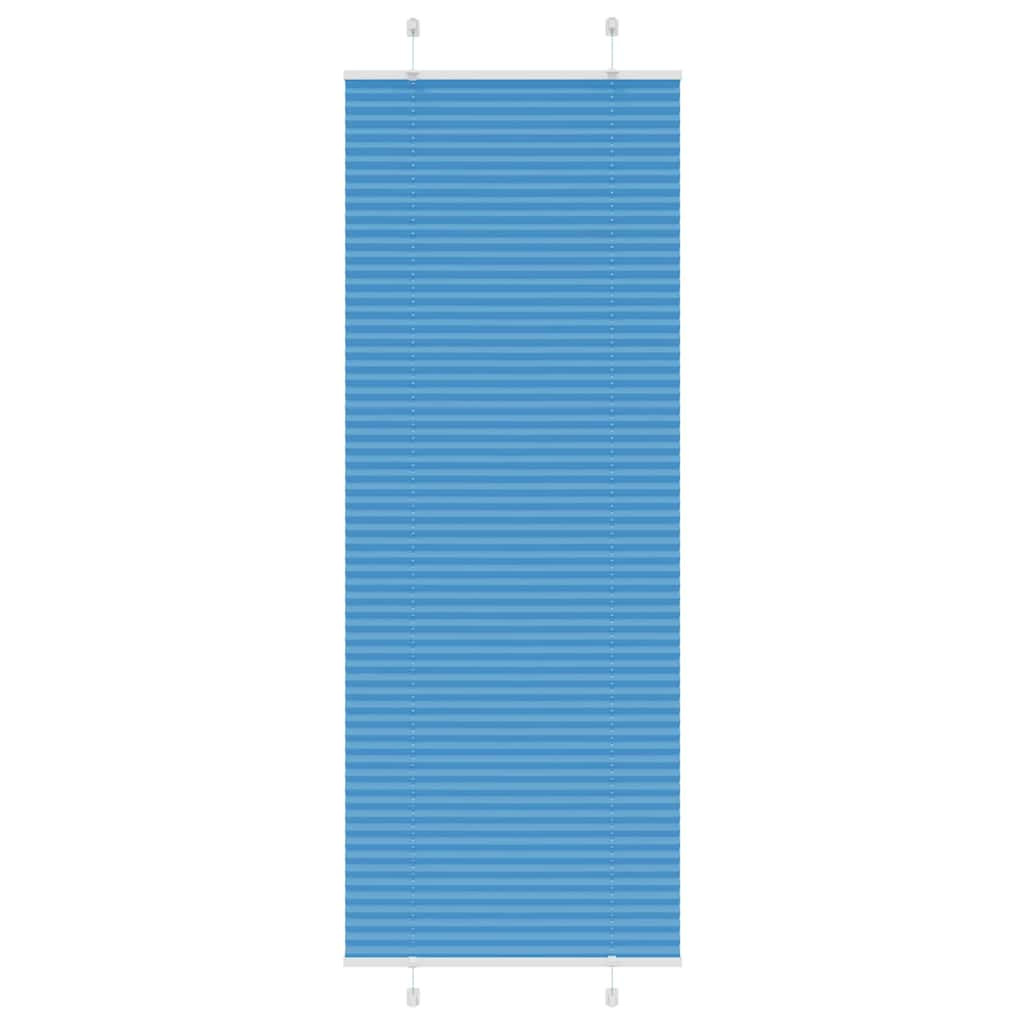 Vidaxx Plissee-Rollo 70x200 cm Stoffbreite 69,4 cm Polyester Blau