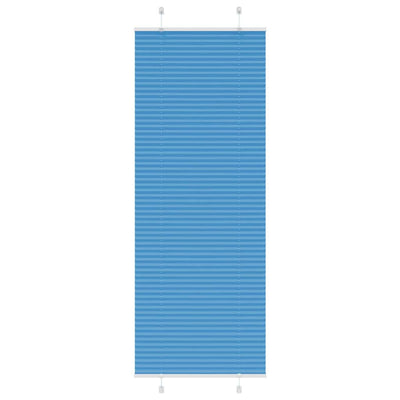 Vidaxx Plissee-Rollo 75x200 cm Stoffbreite 74,4 cm Polyester Blau