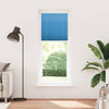 Vidaxx Plissee-Rollo 75x200 cm Stoffbreite 74,4 cm Polyester Blau