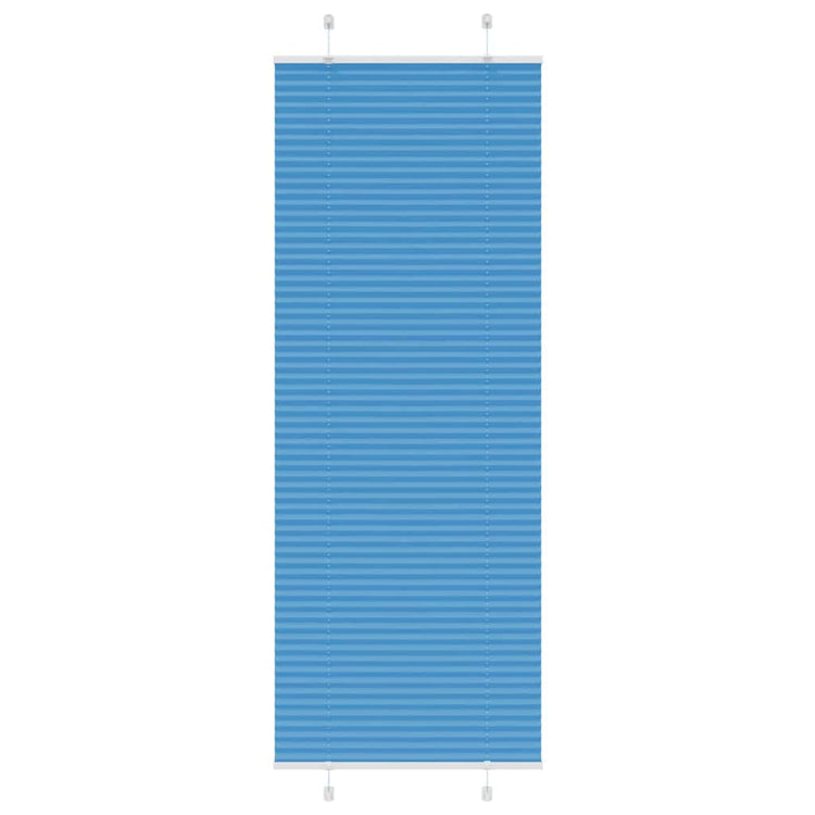 Vidaxx Plissee-Rollo 80x200 cm Stoffbreite 79,4 cm Polyester Blau