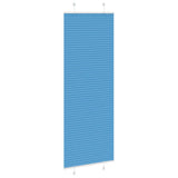 Vidaxx Plissee-Rollo 80x200 cm Stoffbreite 79,4 cm Polyester Blau - afbeelding 3