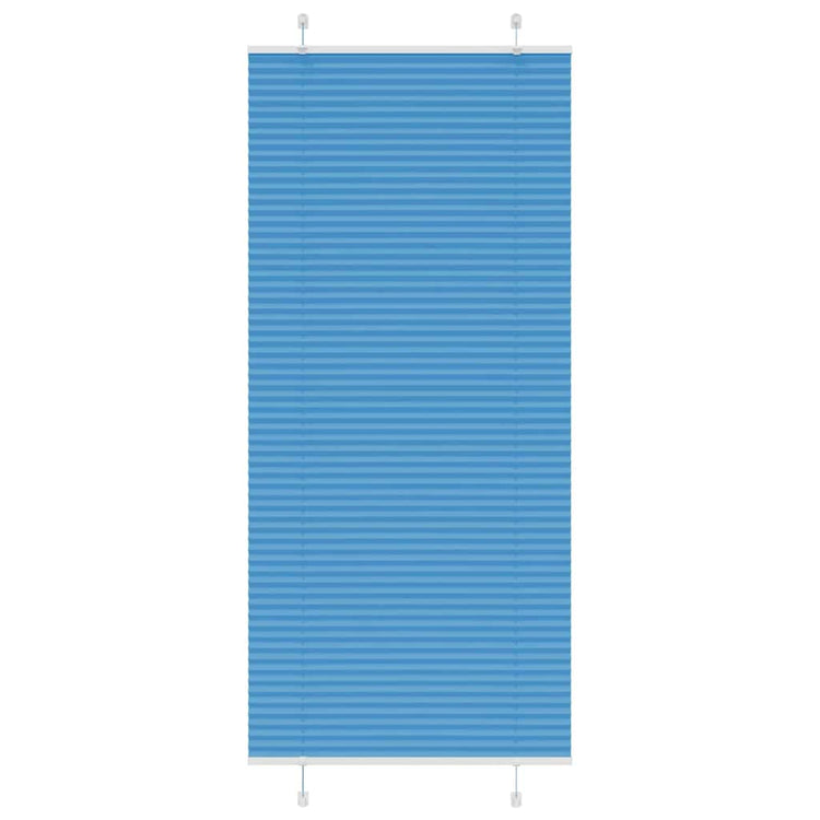 Vidaxx Plissee-Rollo 100x200cm Stoffbreite 99,4 cm Polyester Blau