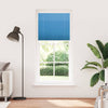 Vidaxx Plissee-Rollo 100x200cm Stoffbreite 99,4 cm Polyester Blau