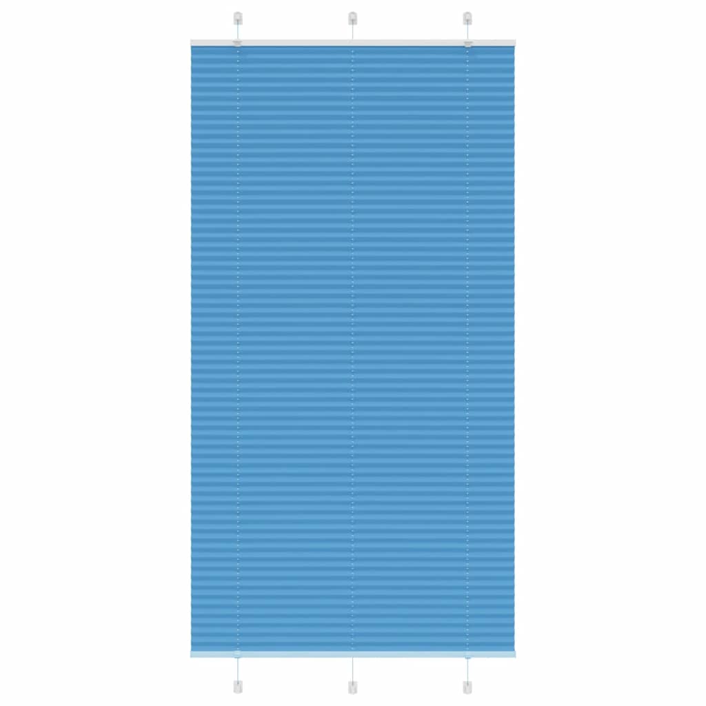 Vidaxx Plissee-Rollo 105x200cm Stoffbreite 104,4cm Polyester Blau