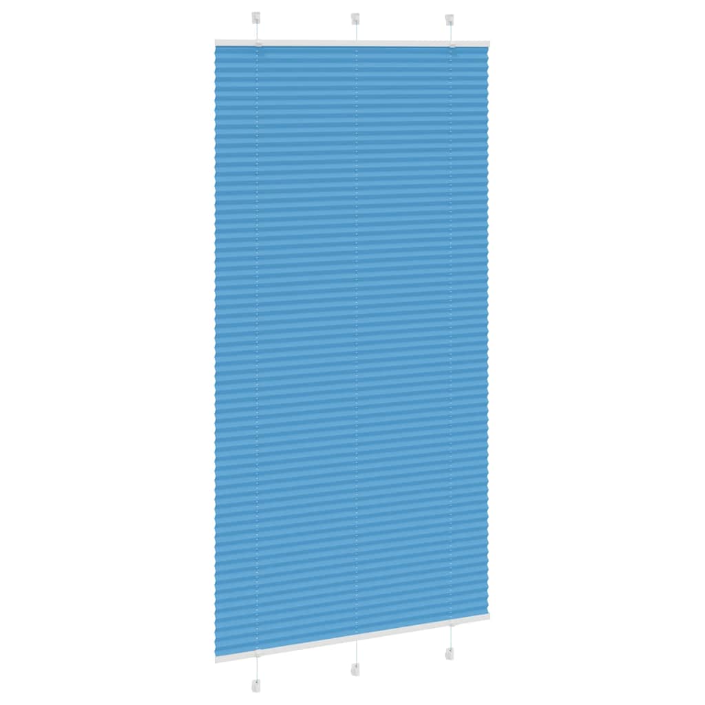 Vidaxx Plissee-Rollo 110x200cm Stoffbreite 109,4cm Polyester Blau