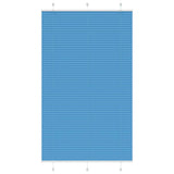 Vidaxx Plissee-Rollo 115x200cm Stoffbreite 114,4cm Polyester Blau - afbeelding 2