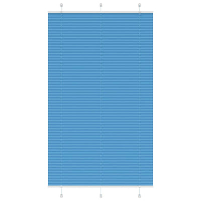 Vidaxx Plissee-Rollo 115x200cm Stoffbreite 114,4cm Polyester Blau