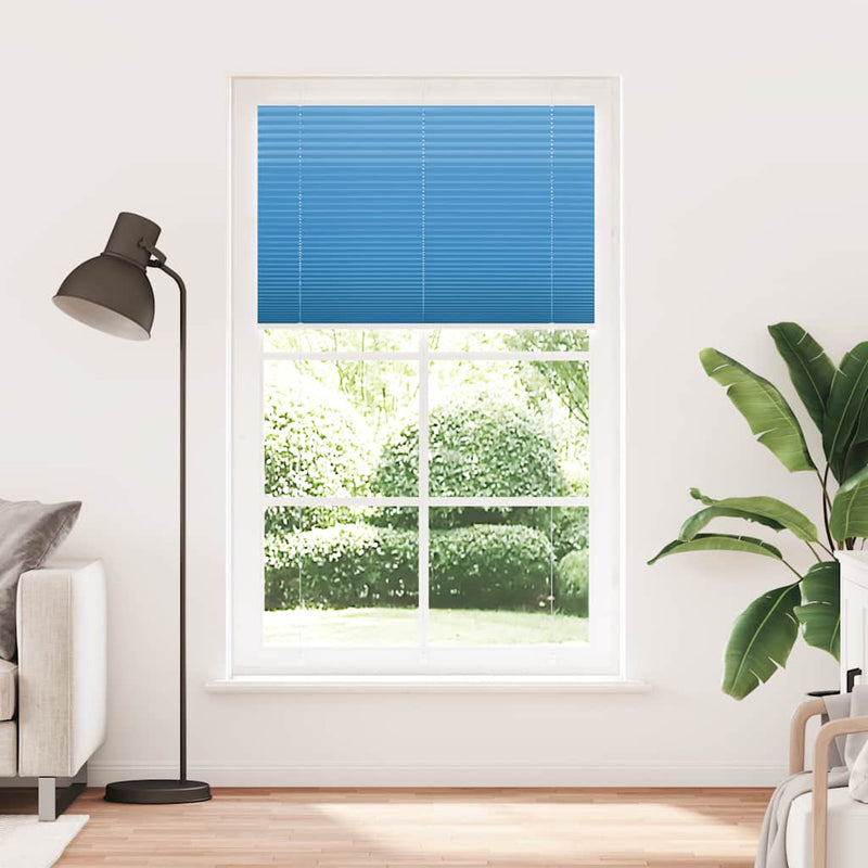 Vidaxx Plissee-Rollo 115x200cm Stoffbreite 114,4cm Polyester Blau