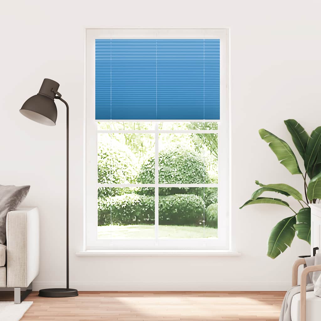 Vidaxx Plissee-Rollo 115x200cm Stoffbreite 114,4cm Polyester Blau