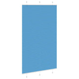 Vidaxx Plissee-Rollo 115x200cm Stoffbreite 114,4cm Polyester Blau - afbeelding 3