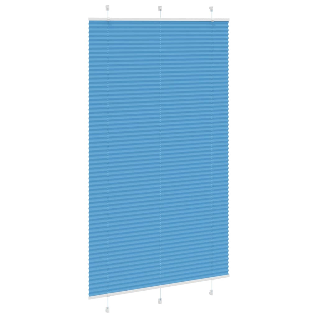 Vidaxx Plissee-Rollo 115x200cm Stoffbreite 114,4cm Polyester Blau