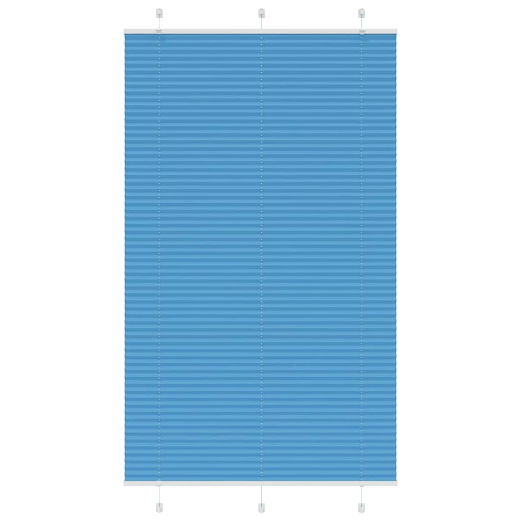 Vidaxx Plissee-Rollo 120x200cm Stoffbreite 119,4cm Polyester Blau