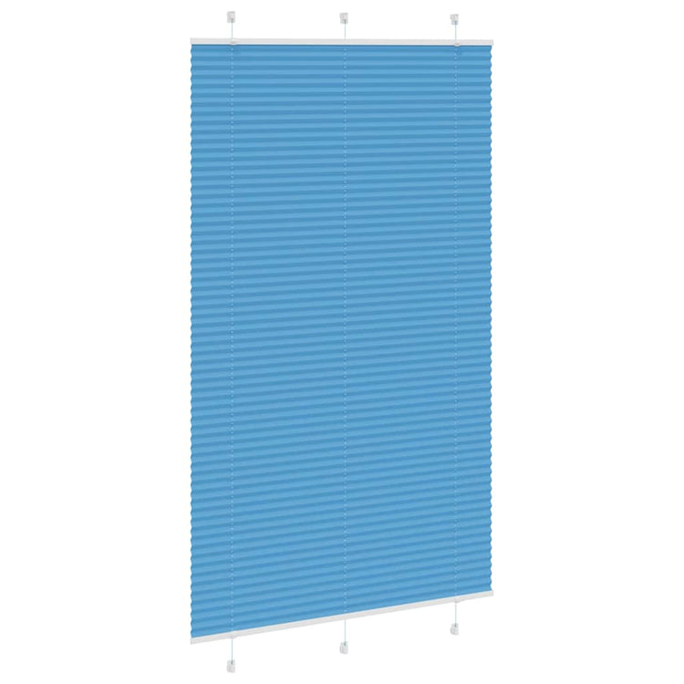 Vidaxx Plissee-Rollo 120x200cm Stoffbreite 119,4cm Polyester Blau