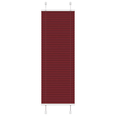 Vidaxx Plissee-Rollo 45x100 cm Stoffbreite 44,4 cm Burgunderrot