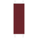 Vidaxx Plissee-Rollo 50x100 cm Stoffbreite 49,4 cm Burgunderrot - afbeelding 2