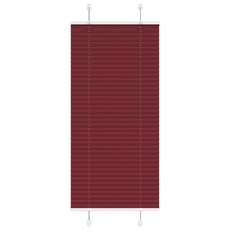 Vidaxx Plissee-Rollo 60x100 cm Stoffbreite 59,4 cm Burgunderrot