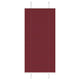 Vidaxx Plissee-Rollo 60x100 cm Stoffbreite 59,4 cm Burgunderrot