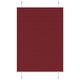 Vidaxx Plissee-Rollo 95x100 cm Stoffbreite 94,4 cm Burgunderrot