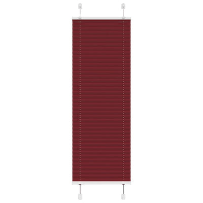 Vidaxx Plissee-Rollo 40x150 cm Stoffbreite 39,4 cm Burgunderrot