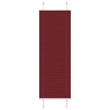 Vidaxx Plissee-Rollo 45x150 cm Stoffbreite 44,4 cm Burgunderrot - afbeelding 2