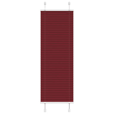 Vidaxx Plissee-Rollo 45x150 cm Stoffbreite 44,4 cm Burgunderrot