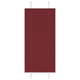 Vidaxx Plissee-Rollo 60x150 cm Stoffbreite 59,4 cm Burgunderrot - afbeelding 2
