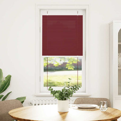 Vidaxx Plissee-Rollo 65x150 cm, Stoffbreite 64,4 cm, bordeauxrot