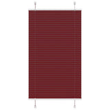 Vidaxx Plissee-Rollo 80x150 cm Stoffbreite 79,4 cm Burgunderrot - afbeelding 2