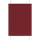 Vidaxx Plissee-Rollo 100x150 cm Stoffbreite 99,4 cm Burgunderrot