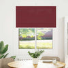 Vidaxx Plissee-Rollo 105x150cm Stoffbreite 104,4cm bordeauxrot