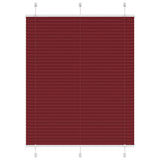Vidaxx Plissee-Rollo 110x150cm, Stoffbreite 109,4cm, Burgunderrot - afbeelding 2