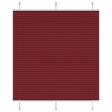 Vidaxx Plissee-Rollo 120x150cm, Stoffbreite 119,4cm, bordeauxrot - afbeelding 2