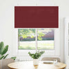 Vidaxx Plissee-Rollo 120x150cm, Stoffbreite 119,4cm, bordeauxrot