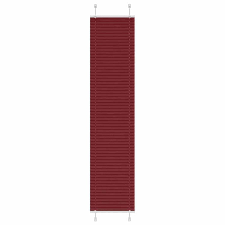 Vidaxx Plissee-Rollo 40x200 cm Stoffbreite 39,4 cm Burgunderrot