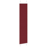 Vidaxx Plissee-Rollo 45x200 cm Stoffbreite 44,4 cm Burgunderrot - afbeelding 3