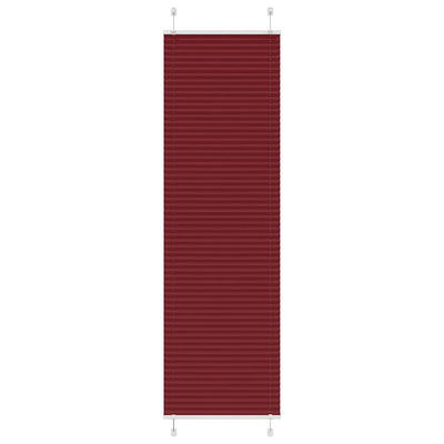 Vidaxx Plissee-Rollo 55x200 cm Stoffbreite 54,4 cm Burgunderrot