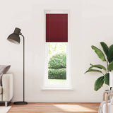 Vidaxx Plissee-Rollo 60x200 cm Stoffbreite 59,4 cm Burgunderrot - afbeelding 1